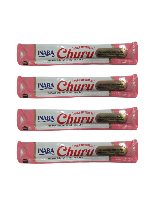 Snack Churu sabor Atún con Salmón 14g - Inaba