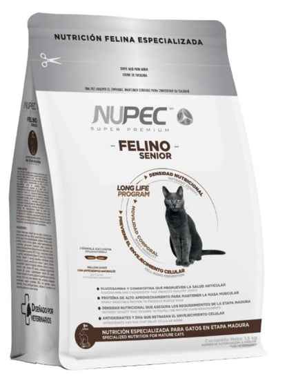 Alimento Seco Felino Senior 1.5KG - Nupec
