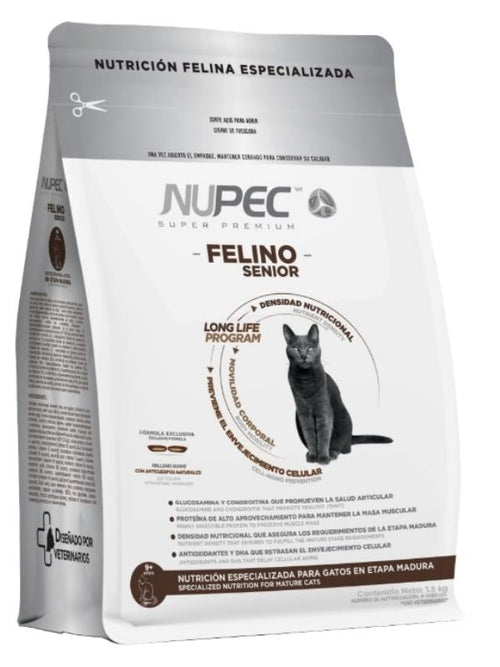 Alimento Seco Felino Senior 1.5KG - Nupec