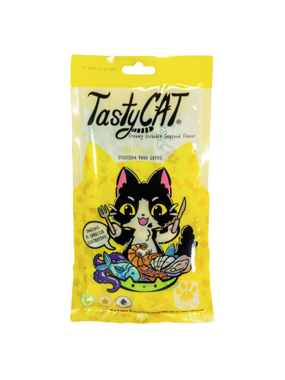 Snack Cremoso Mix de Mariscos (4 Sobres) - TastyCat