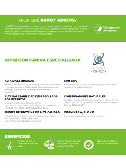 Alimento Seco Adulto 2KG - Nupec