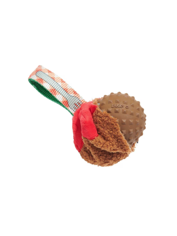 Juguete de para perro Squeaky Meat A Ball - Bark