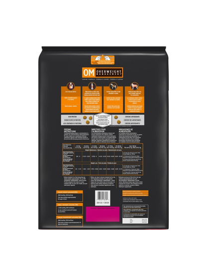 Alimento Seco para Perro Veterinary Diets OM Overweight 2.72 KG -Proplan