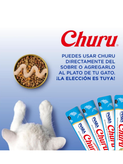 Snack Churu sabor atún con vieira 14g – Inaba