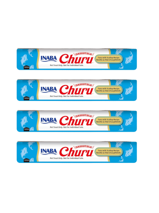 Snack Churu sabor atún con vieira 14g – Inaba