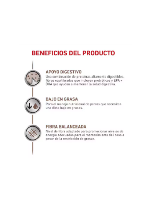Alimento Humedo para Perro Gastro-Intestinal Low Fat lata 385g - ROYAL CANIN