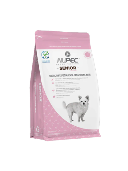 Alimento Seco Senior Raza Mini 1KG - Nupec