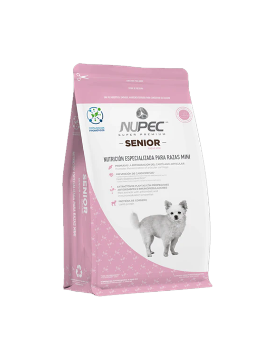 Alimento Seco Senior Raza Mini 1KG - Nupec