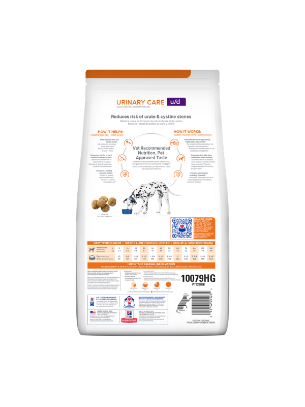 Alimento Seco para Perro Urinary Care U/D 3.8 kg - Hills