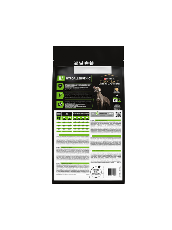 Alimento Seco para Perro Veterinary Diets Canine HA Hipoalergenico 2.72KG - Proplan