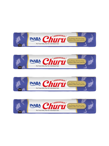 Snack Churu sabor atún con almeja 14g – Inaba