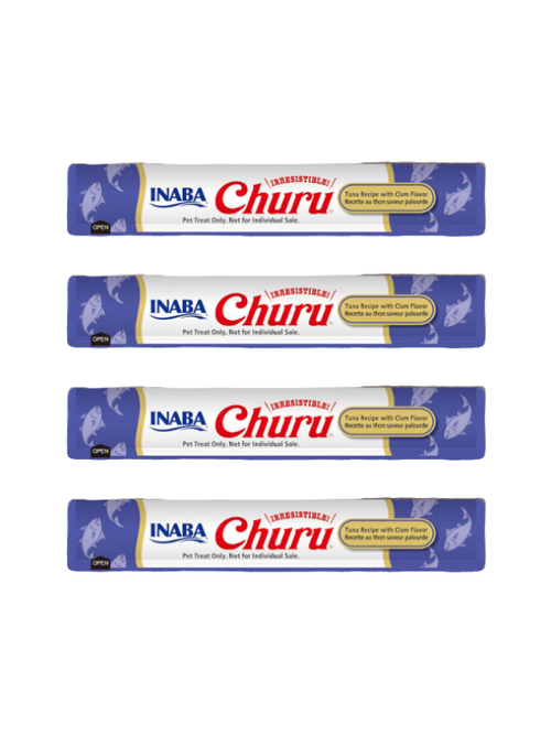 Snack Churu sabor atún con almeja 14g – Inaba