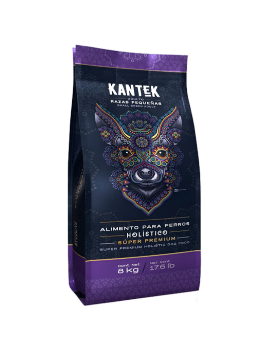Alimento Seco Holistico Adulto Raza Pequeña 8KG Super Premium- KANTEK