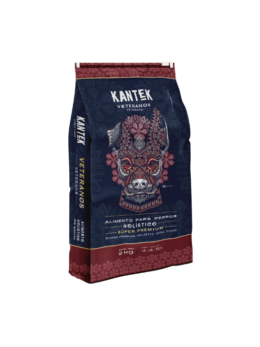 Alimento Seco Holistico Veteranos  2KG Super Premium- KANTEK