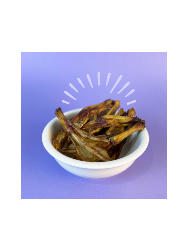 Snack para Perro Patas de Pato Deshidratadas 4pzs - SQUACK