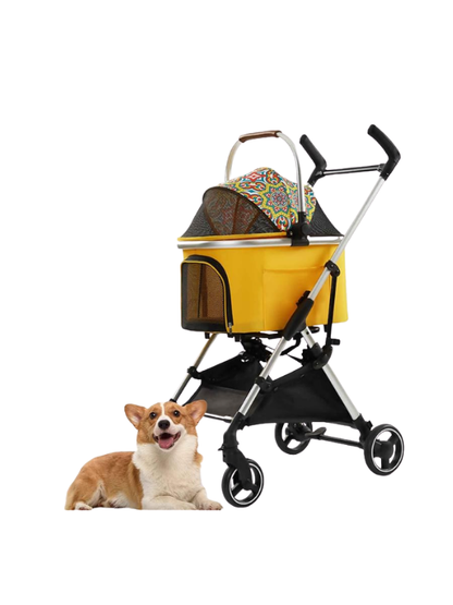 Carrito plegable multifuncional 2 en 1 para paseo y transportación – KAINU