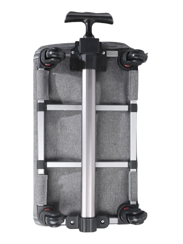 Transportadora de tela con rueditas tipo maleta - KAINU