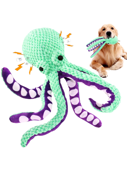 Peluche para mascotas en forma de pulpo tejido – KAINU
