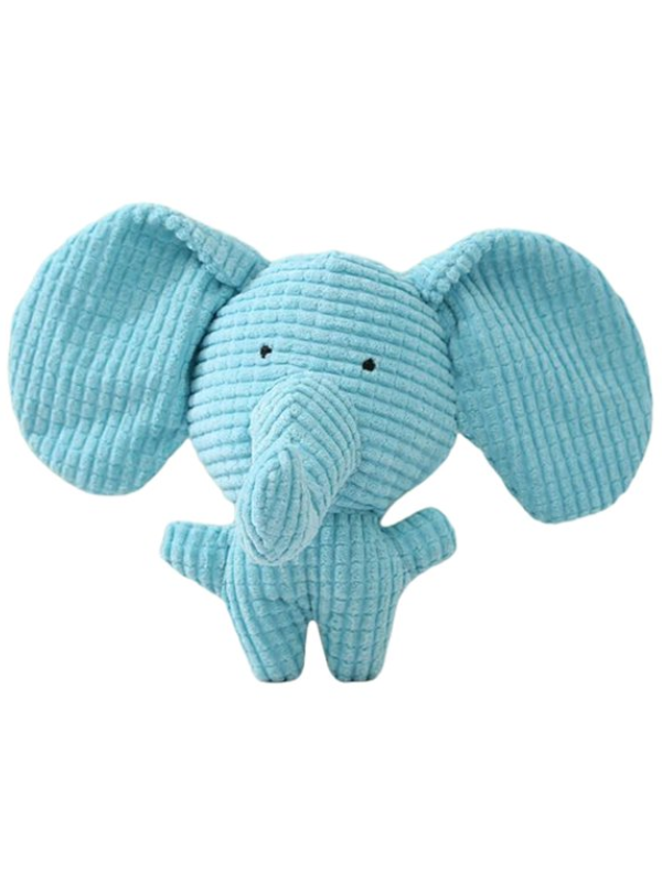 Peluche para mascotas en forma de elefante azul – KAINU