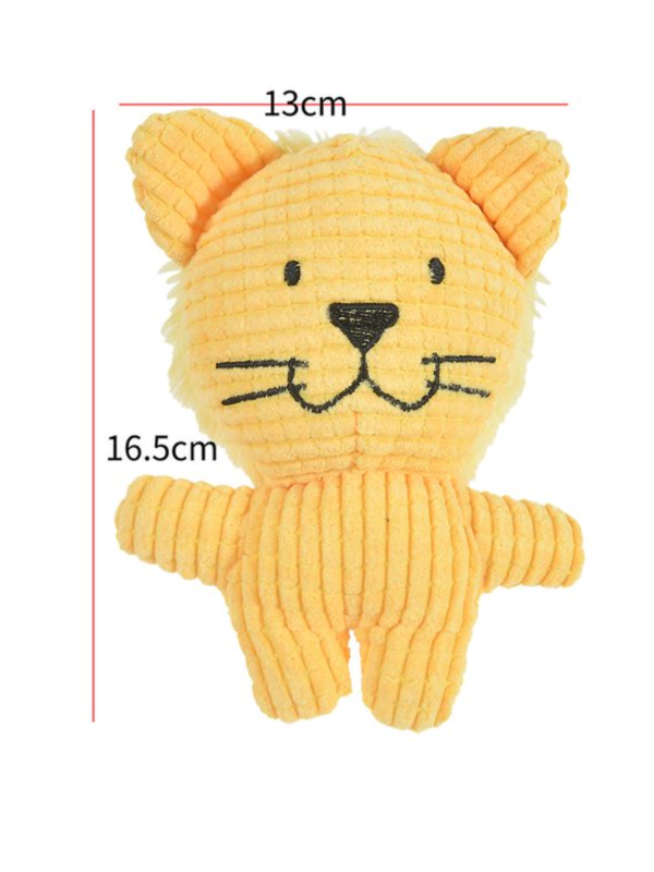 Peluche para mascotas en forma de leon - KAINU