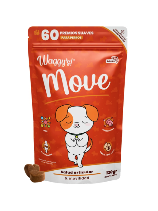 Premios para Perro Move 120g (60 piezas) - Waggys