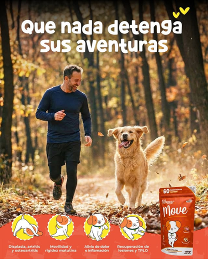 Premios para Perro Move 120g (60 piezas) - Waggys