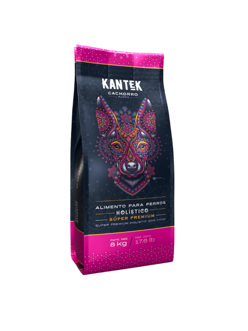 Alimento Seco Holistico Cachorro 8KG Super Premium- KANTEK