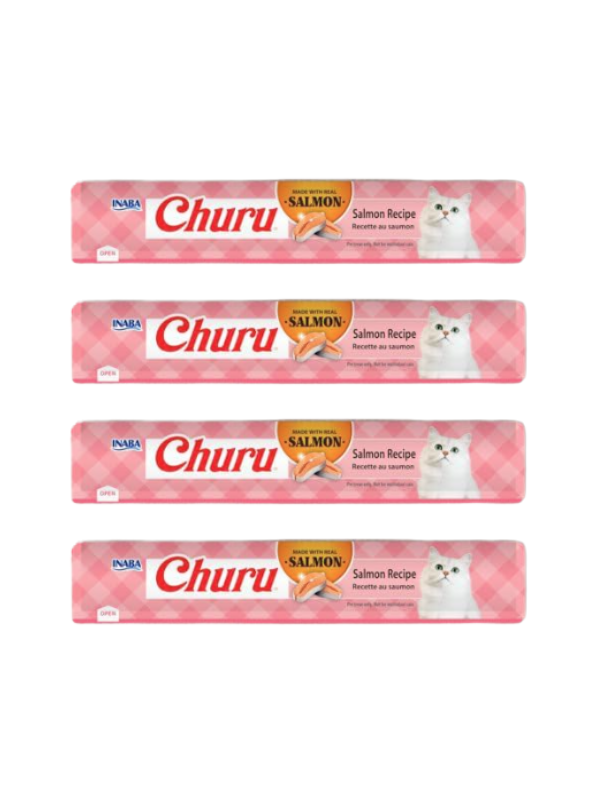 Snack Churu sabor Salmon 14g - Inaba