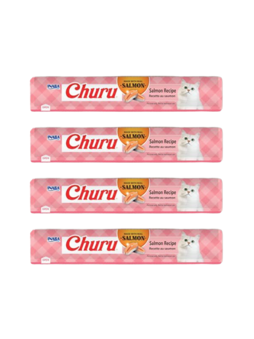 Snack Churu sabor Salmon 14g - Inaba