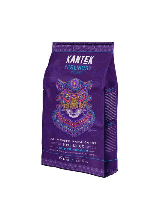 Alimento Seco Holistico Felinos 6KG Super Premiun- KANTEK