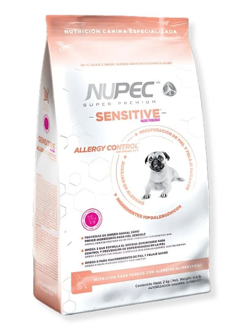 Alimento Seco Hipoalergenico Sensitive Skin Raza Pequeña 2KG -  Nupec
