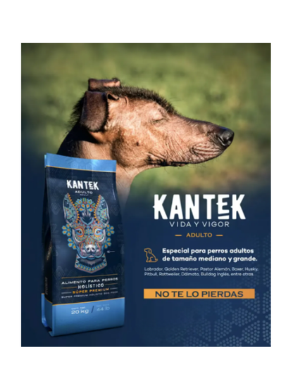 Alimento Seco Holistico Adulto 8KG Super Premium- KANTEK
