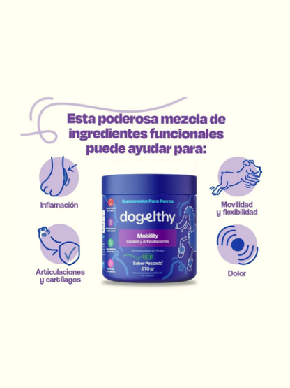 Suplemento para Articulaciones de Perros - Mobility - DOGELTHY