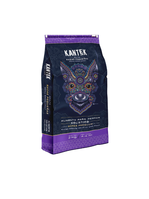 Alimento Seco Holistico Adulto Raza Pequeña 2KG Super Premium- KANTEK