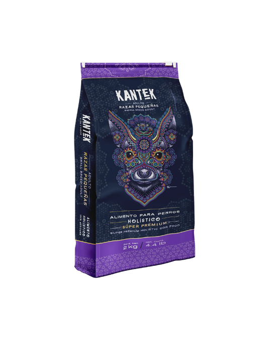 Alimento Seco Holistico Adulto Raza Pequeña 2KG Super Premium- KANTEK